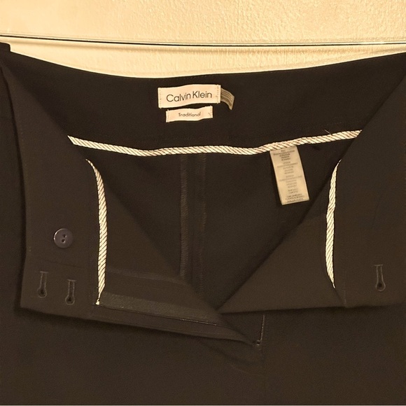 🌟NWT CALVIN KLEIN Dress Pants, Sz.20, Dark Blue, Perfect for Work❄️☃️💼 - Picture 2 of 15